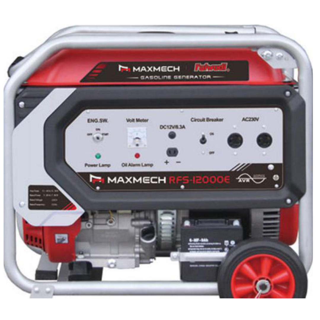 1 Maxmech RFS-12000E Electric Generator - Image 1